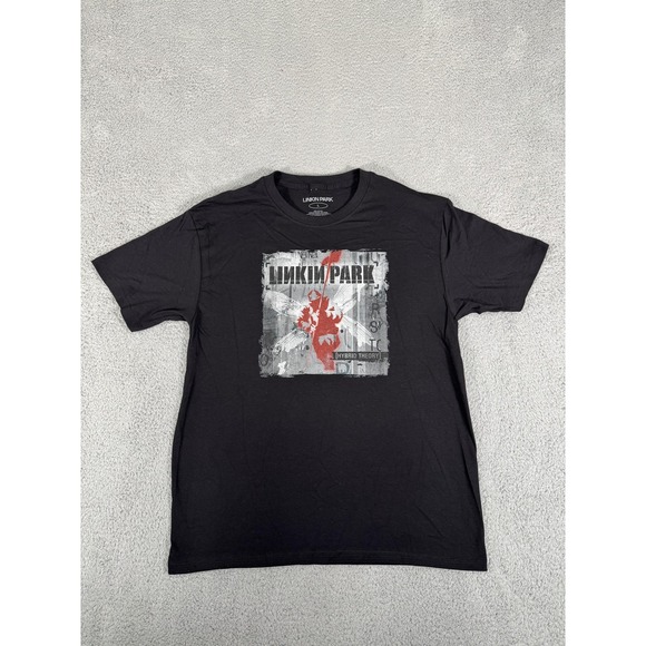 Linkin Park Shirt Mens Large Black Hybrid Theory Graphic Tee Band Rock 2025 - Picture 1 of 5